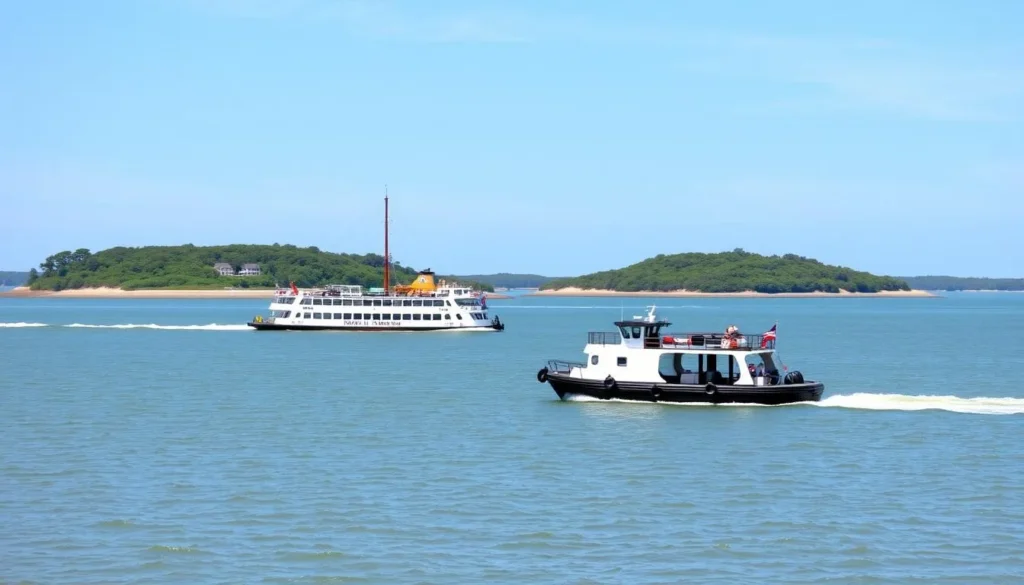 Image of the Hatteras-Ocracoke Ferry