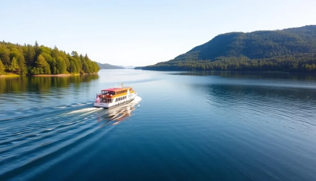 Image of the Lady of the Lake cruise boat on Clear Lake
