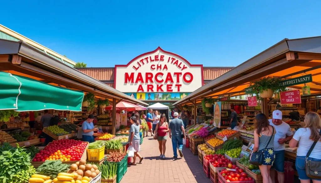 Image of the Little Italy Mercato Farmers Market