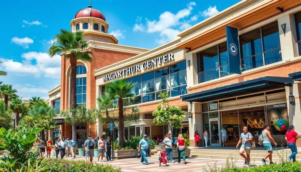 Image of the MacArthur Center mall