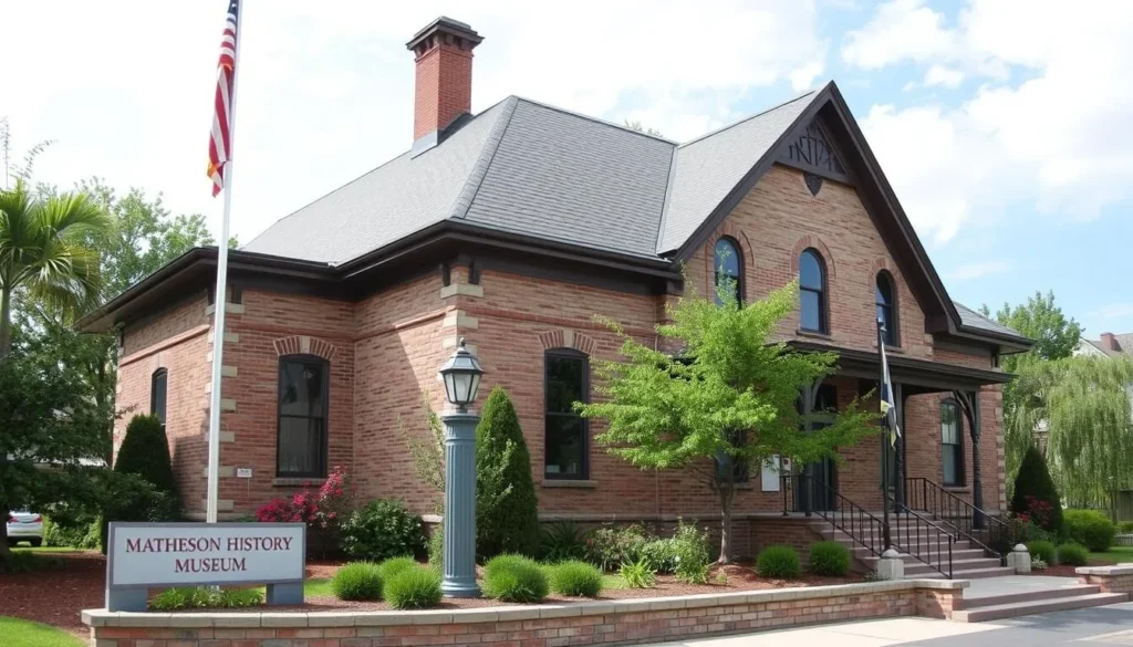 Image of the Matheson History Museum's exterior