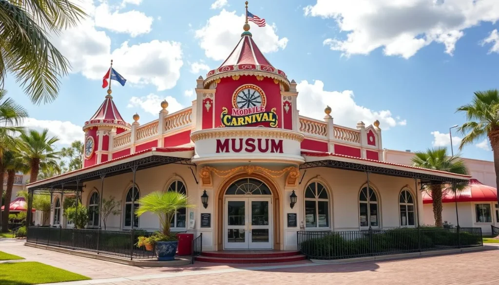 Image of the Mobile Carnival Museum exterior