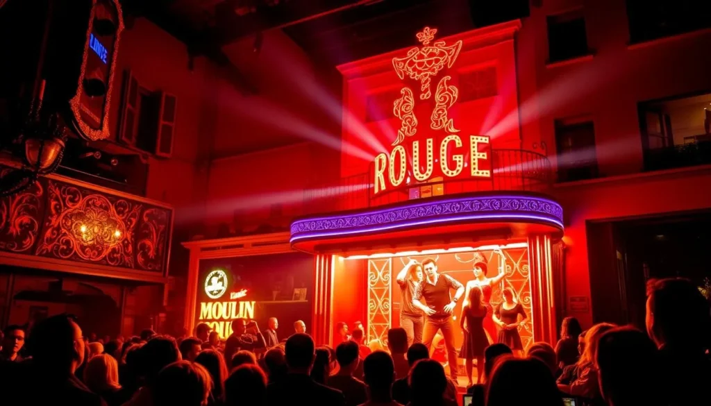 Image of the Moulin Rouge cabaret show