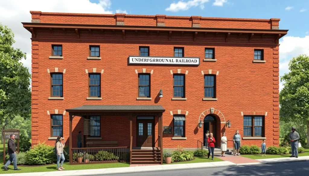 Image of the Niagara Falls Underground Railroad Heritage Center building