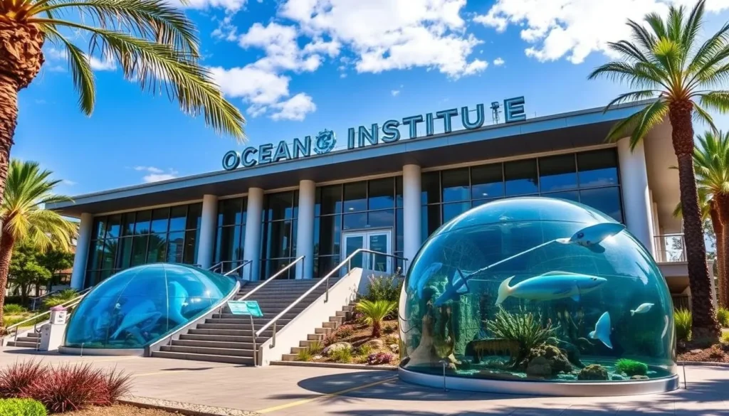 Image of the Ocean Institute's main building or a notable exhibit