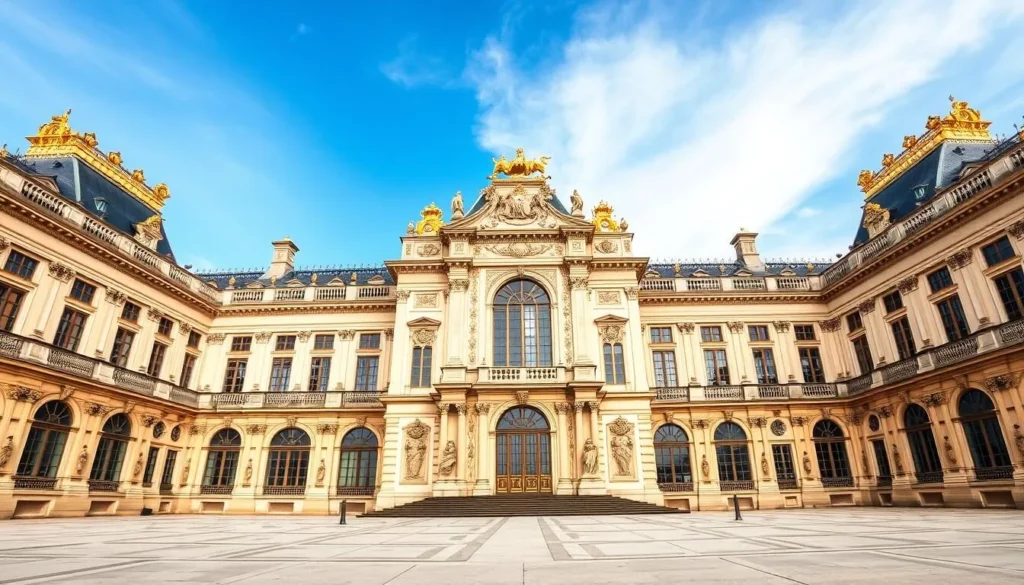 Image of the Palace of Versailles facade
