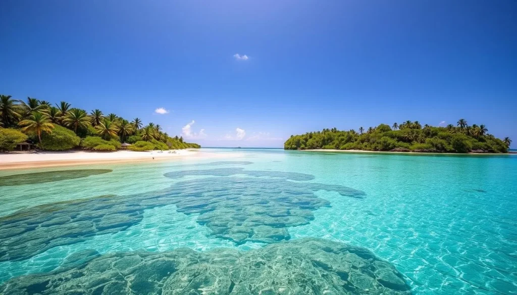 Image of the Quirimbas Archipelago's pristine beaches and crystal-clear waters