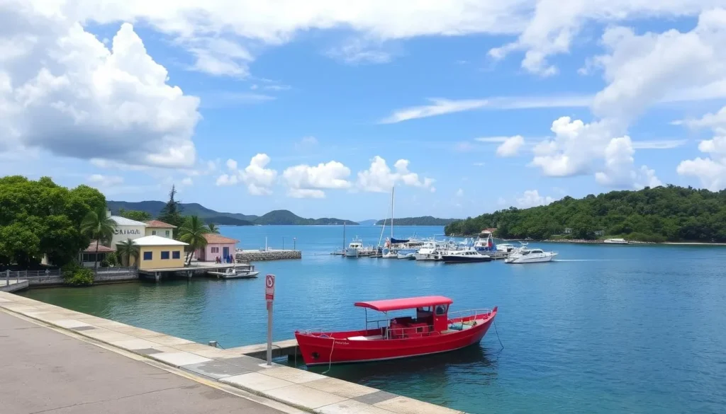 Image of the Roosevelt Roads Waterfront in Ceiba, Puerto Rico
