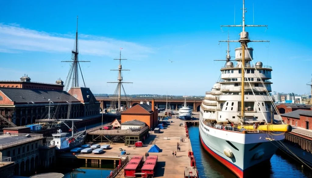 Image of the Royal Naval Dockyard