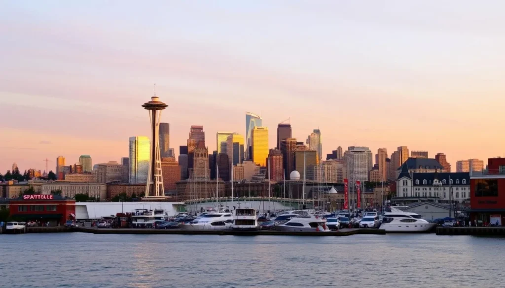 Image of the Seattle waterfront