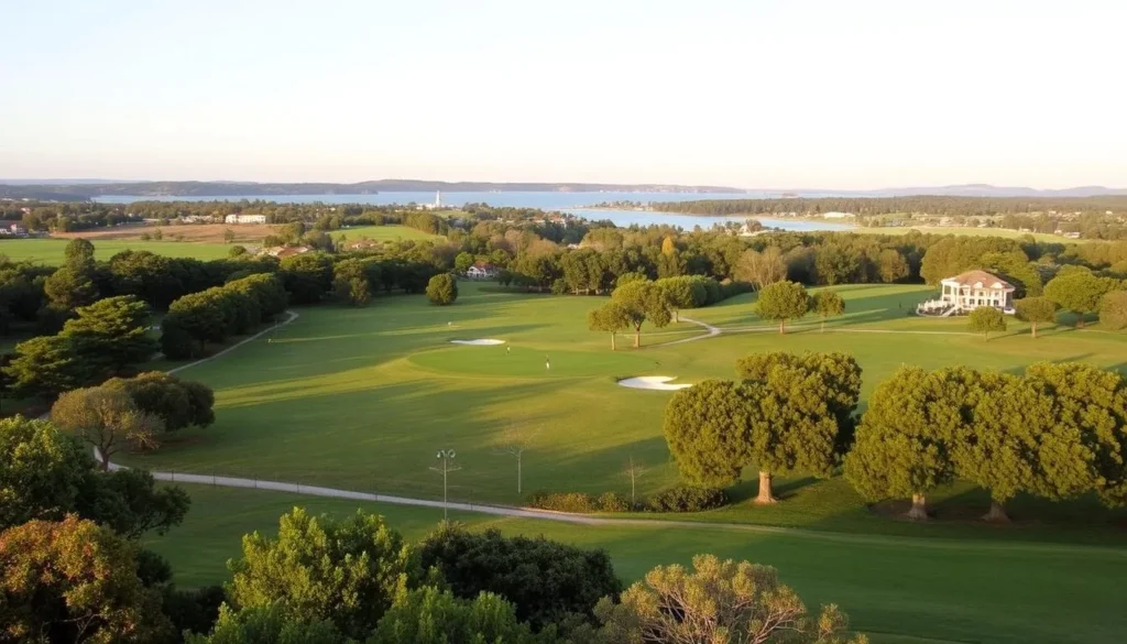 Image of the Shelter Island Country Club golf course