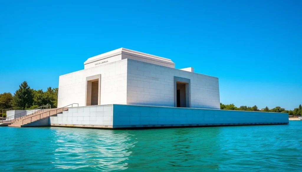 Image of the USS Arizona Memorial