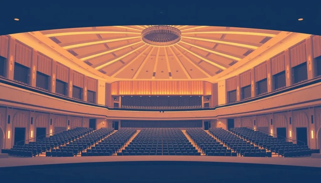 Image of the Union Colony Civic Center's grand auditorium