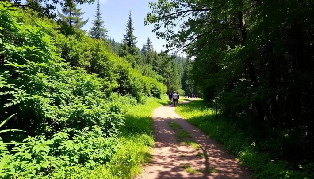 Image of the Yellow Trail at Camp John Hay