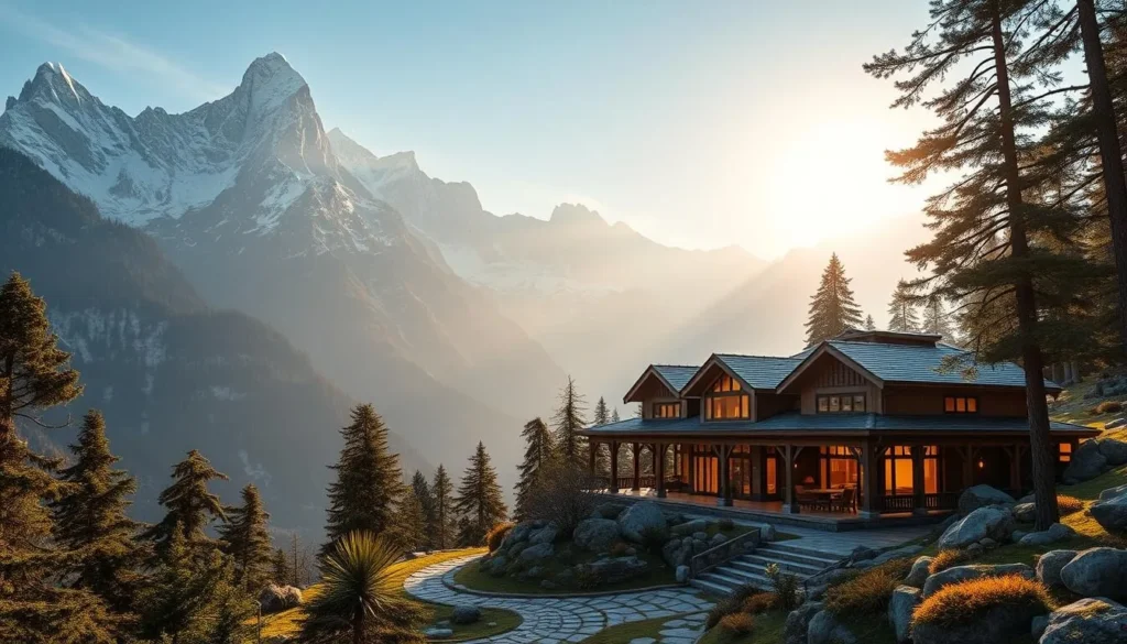 Imagine a luxurious getaway amidst the majestic Himalayas