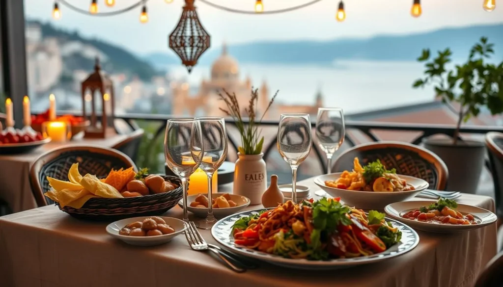 Imagine dining in a place where the aromas of the Middle East blend with the freshness of the Mediterranean.