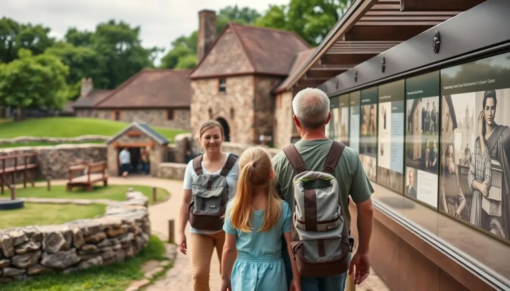 Imagine exploring historic Jamestown with your family, discovering the rich history and interactive exhibits.
