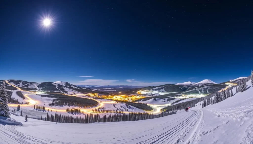 Imagine skiing under the stars at Keystone Resort