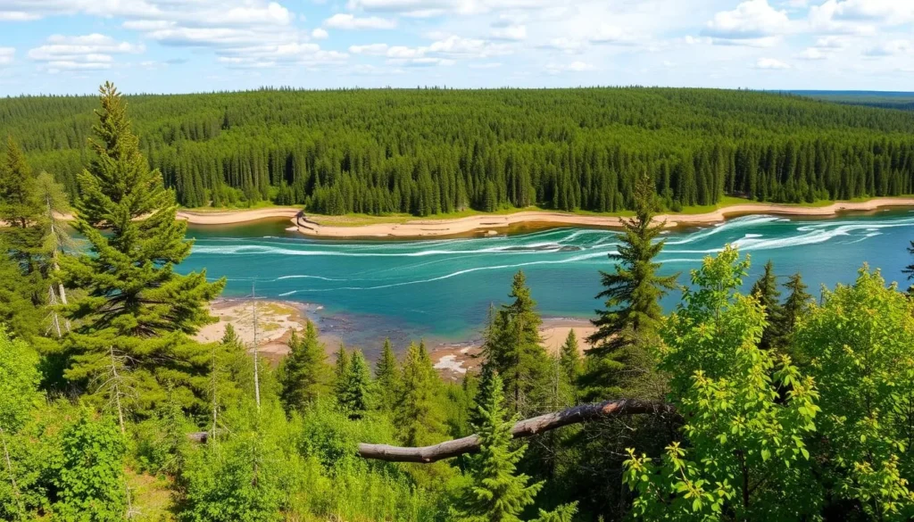 Imagine standing at the source of America's most iconic river, where the waters of Lake Itasca begin their 2,318-mile journey to the Gulf of Mexico.