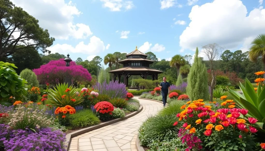 Imagine strolling through a 62-acre botanical paradise in Gainesville, Florida.