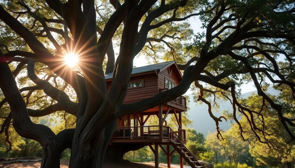 Imagine waking up in a treehouse surrounded by oak trees in Halkidiki Imagine waking up in a treehouse surrounded by oak trees in Halkidiki