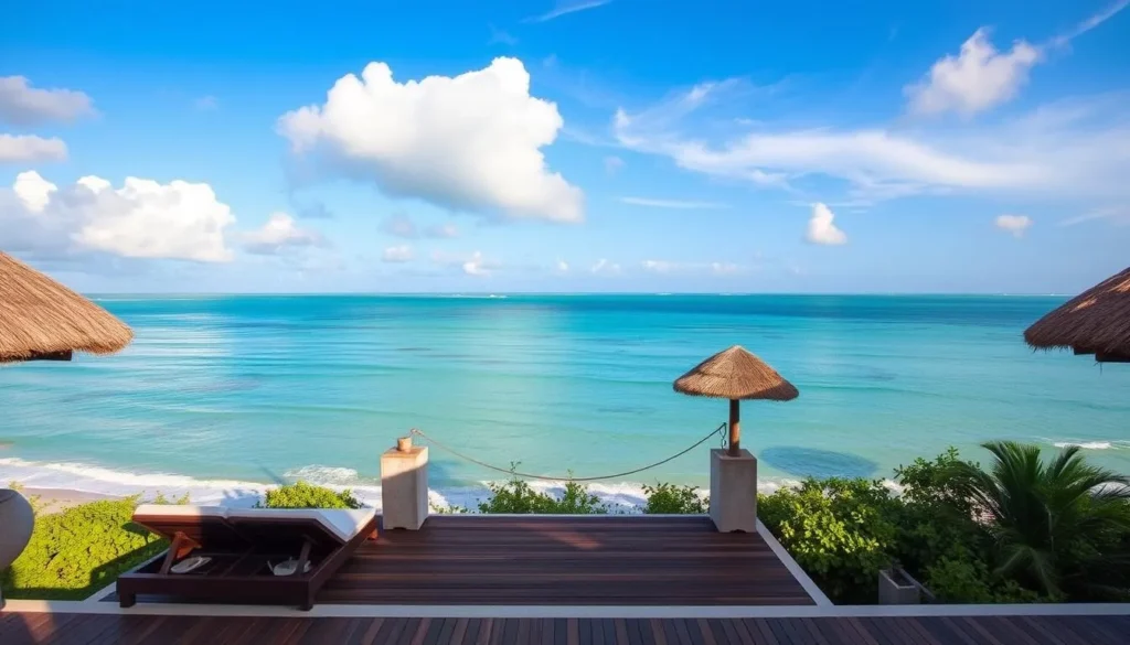 Imagine waking up to breathtaking ocean views in a luxurious beach lodge in Mozambique.