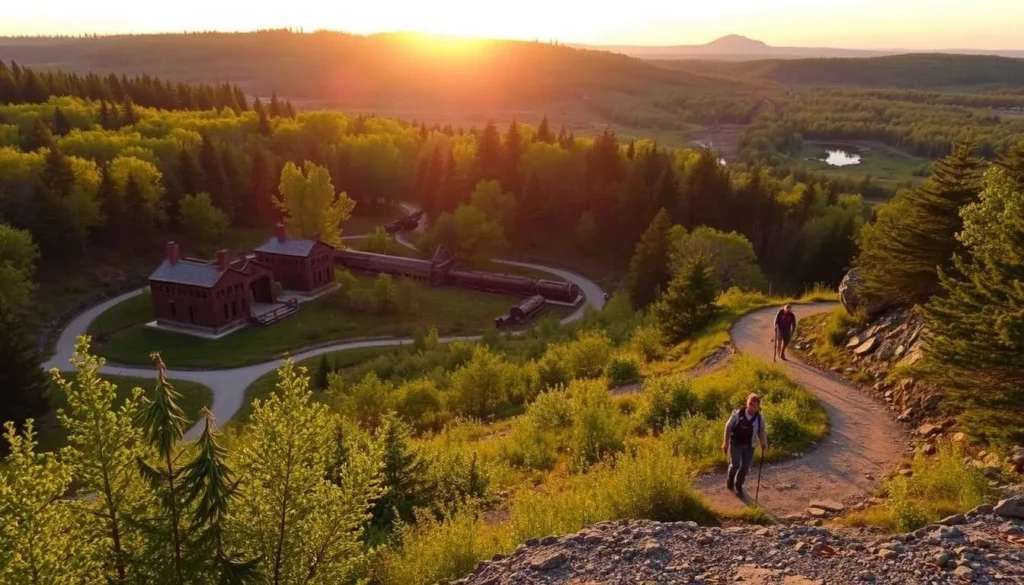 Iron Ore Heritage Trail in Marquette