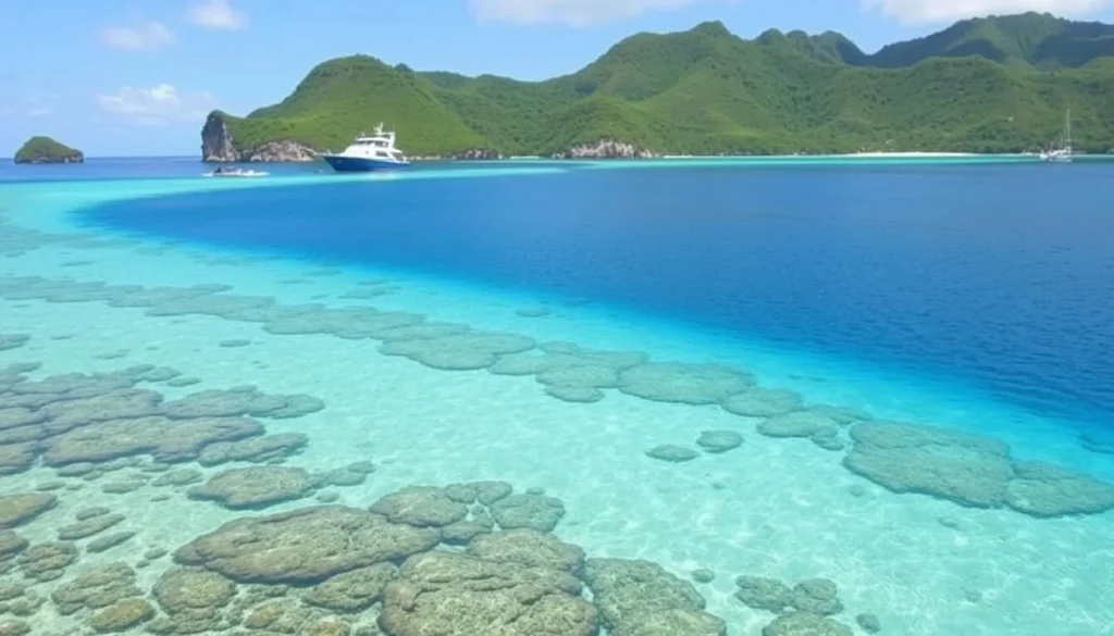 Island hopping tour in South Gigante Island, Philippines