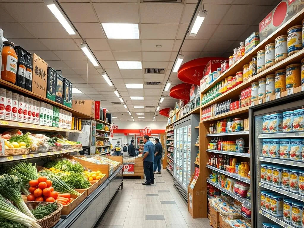Japanese grocery store in Washington DC with specialty ingredients for authentic cooking