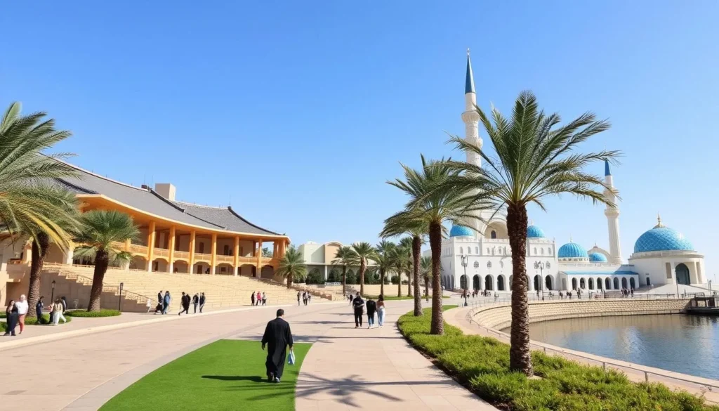 Katara Cultural Village with its amphitheater and traditional architecture, among Qatar's best things to do