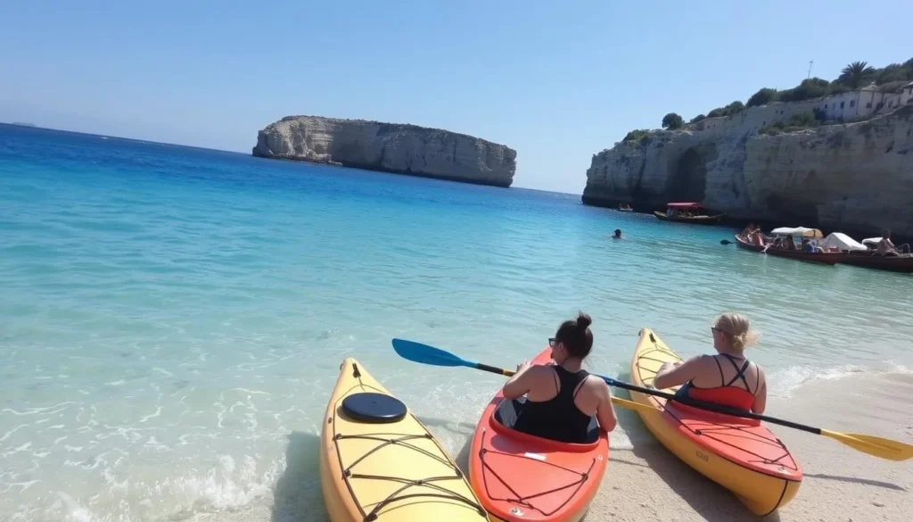 Kayak rental in Cala Galdana, Menorca Kayak rental in Cala Galdana, Menorca