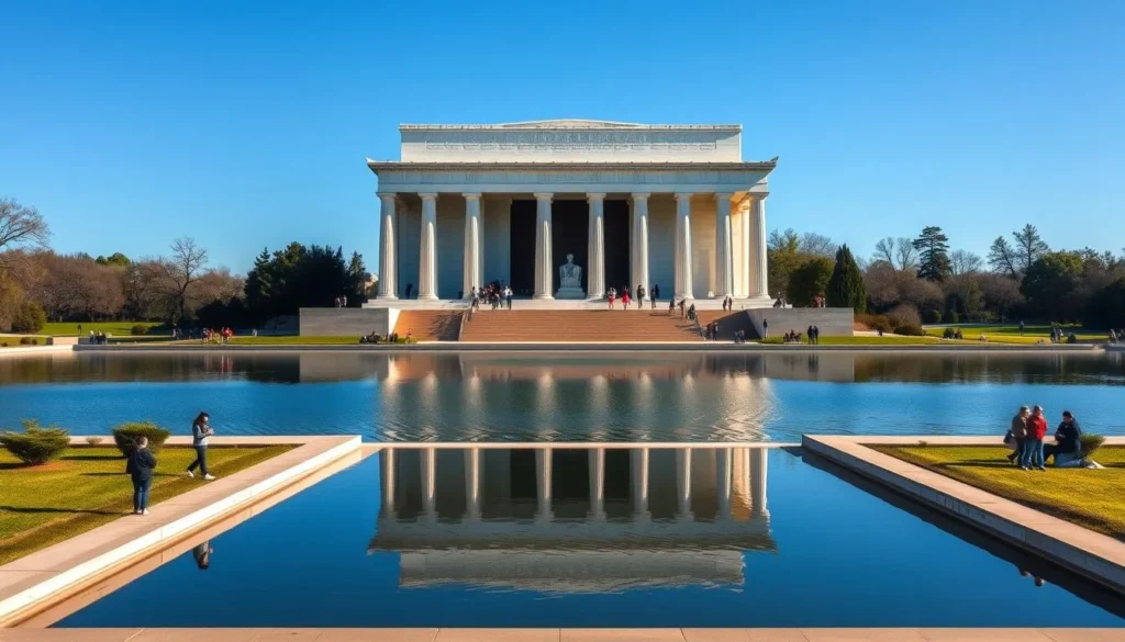 Lincoln Memorial image with Reflecting Pool