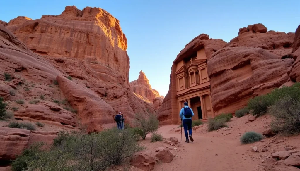 Little Petra back entrance hike