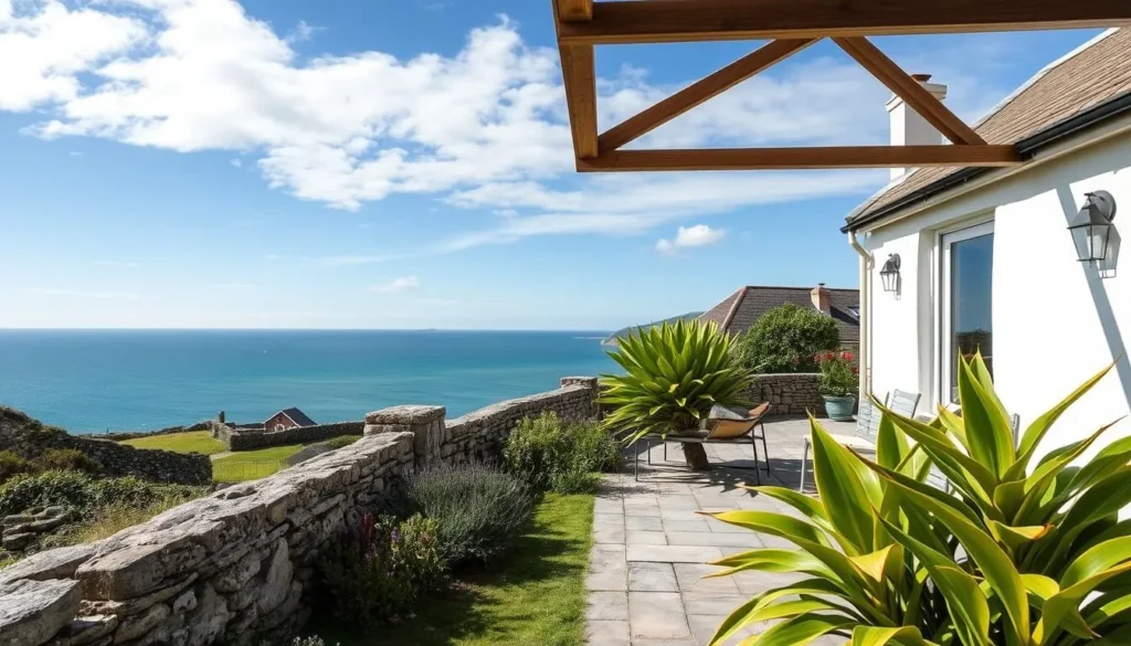 Luxury accommodation overlooking the sea on Tresco Island in the Isles of Scilly Luxury accommodation overlooking the sea on Tresco Island in the Isles of Scilly