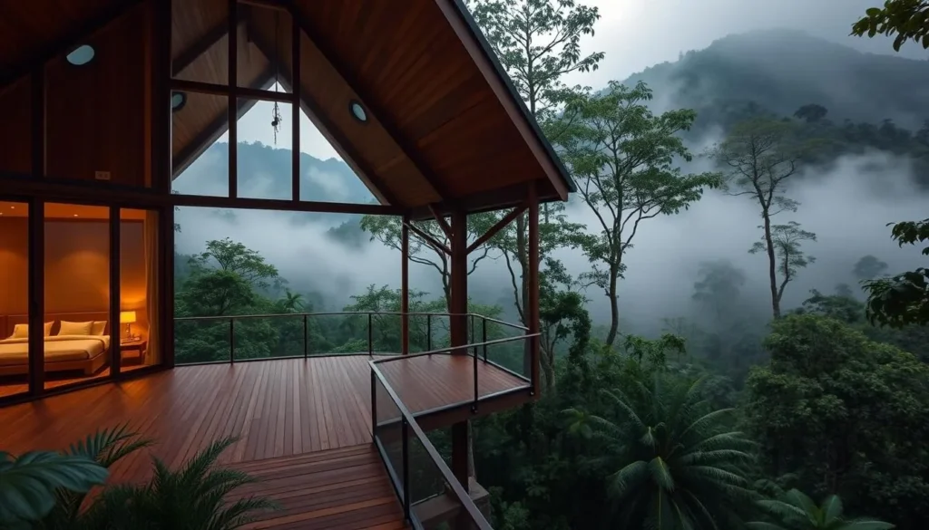 Luxury eco-lodge in the Ecuadorian cloud forest, one of the best things to do in Ecuador is stay in unique accommodations Luxury eco-lodge in the Ecuadorian cloud forest, one of the best things to do in Ecuador is stay in unique accommodations