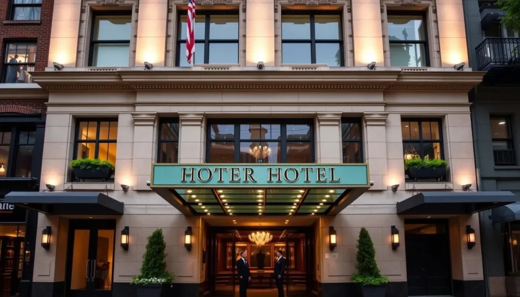Luxury hotel in downtown Washington DC