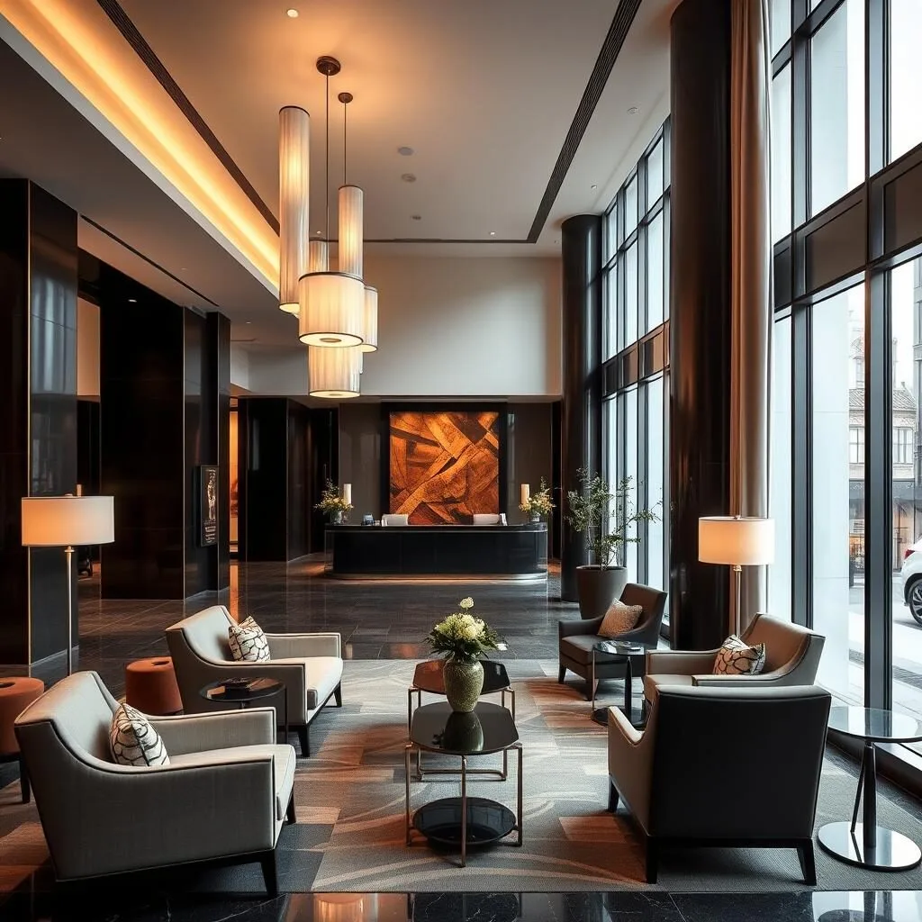 Luxury hotel in downtown Washington DC near Italian restaurants