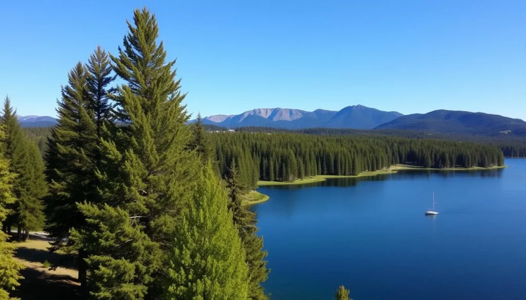 McCall Idaho lakefront scenery