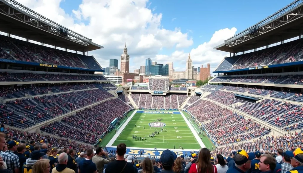 Michigan Stadium tour image Michigan Stadium tour image