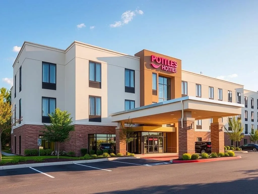 Modern hotel in Northern Virginia near Annandale's Koreatown