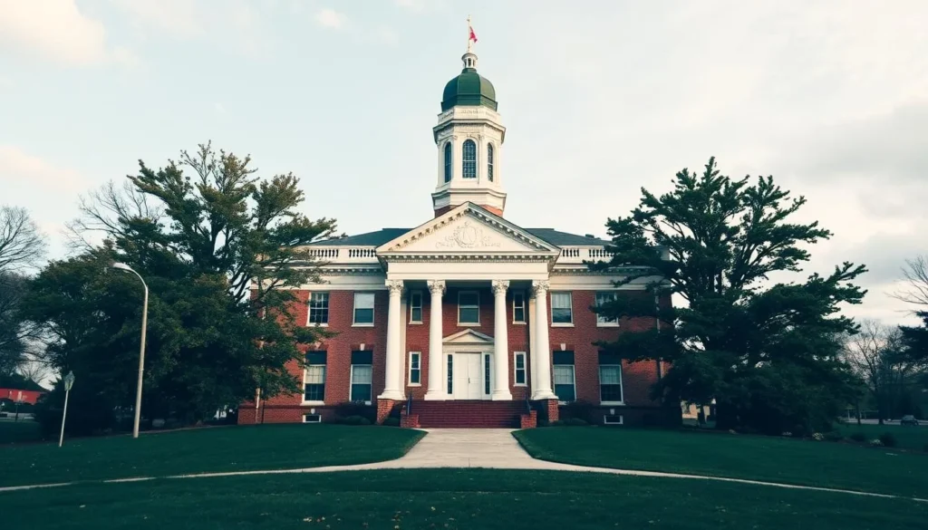 Monroe County Courthouse historic image