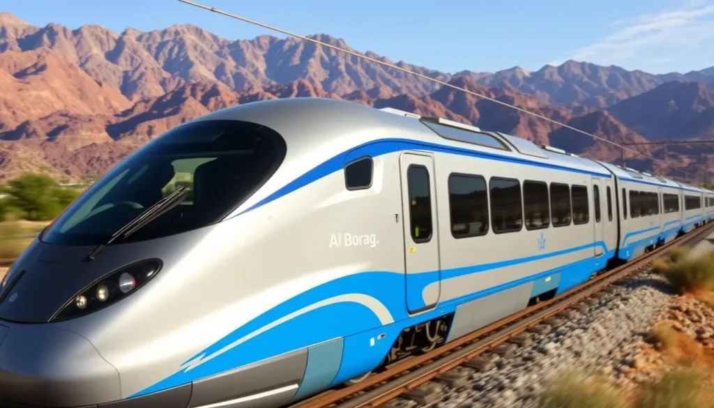 Morocco's high-speed Al Boraq train, one of the best ways to travel between major cities when exploring Morocco best things to do