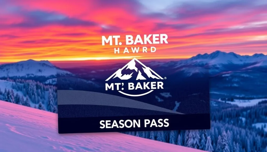 Mt Baker Ski Area season pass image