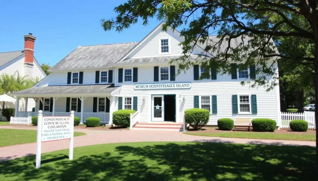 Museum of Chincoteague Island with exhibits about local history and culture Museum of Chincoteague Island with exhibits about local history and culture