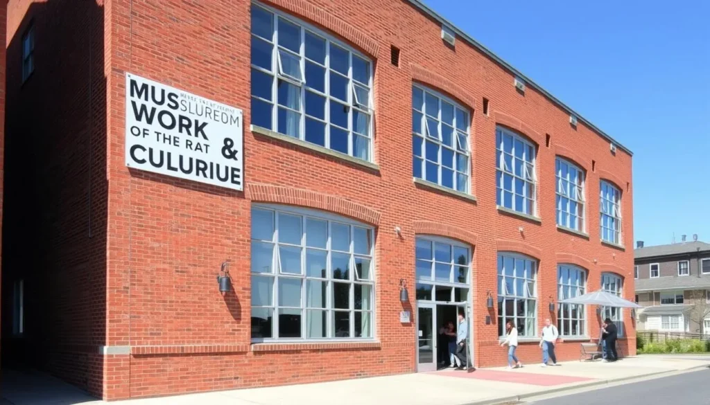 Museum of Work and Culture in Woonsocket Rhode Island exterior