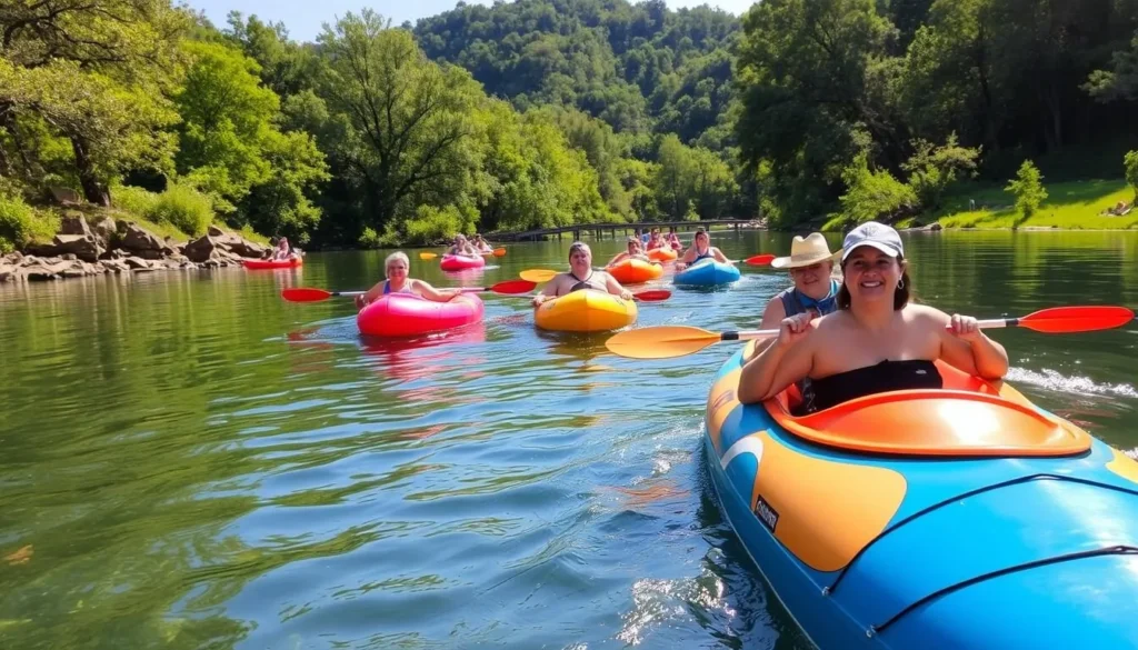 New Braunfels river float trips image