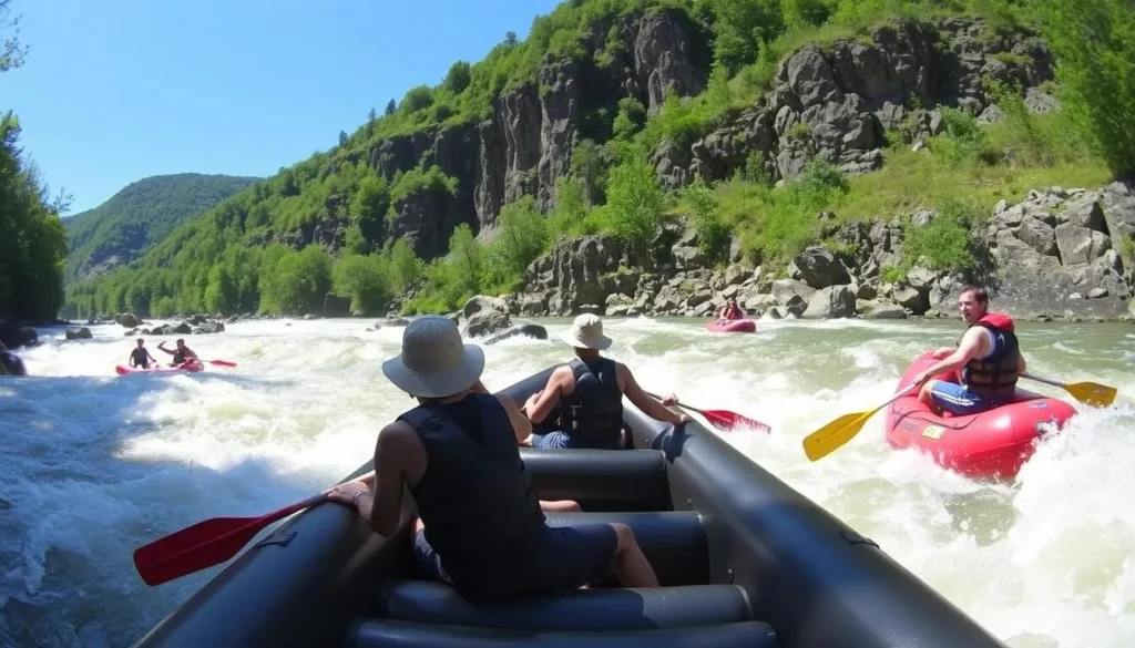 New River Gorge whitewater rafting tour image
