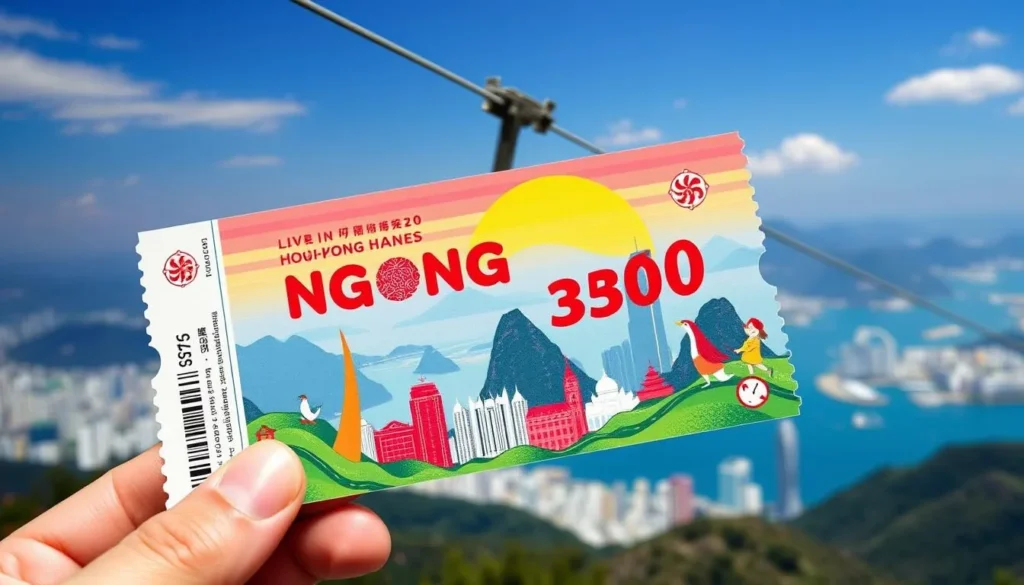 Ngong Ping360 cable car tickets image
