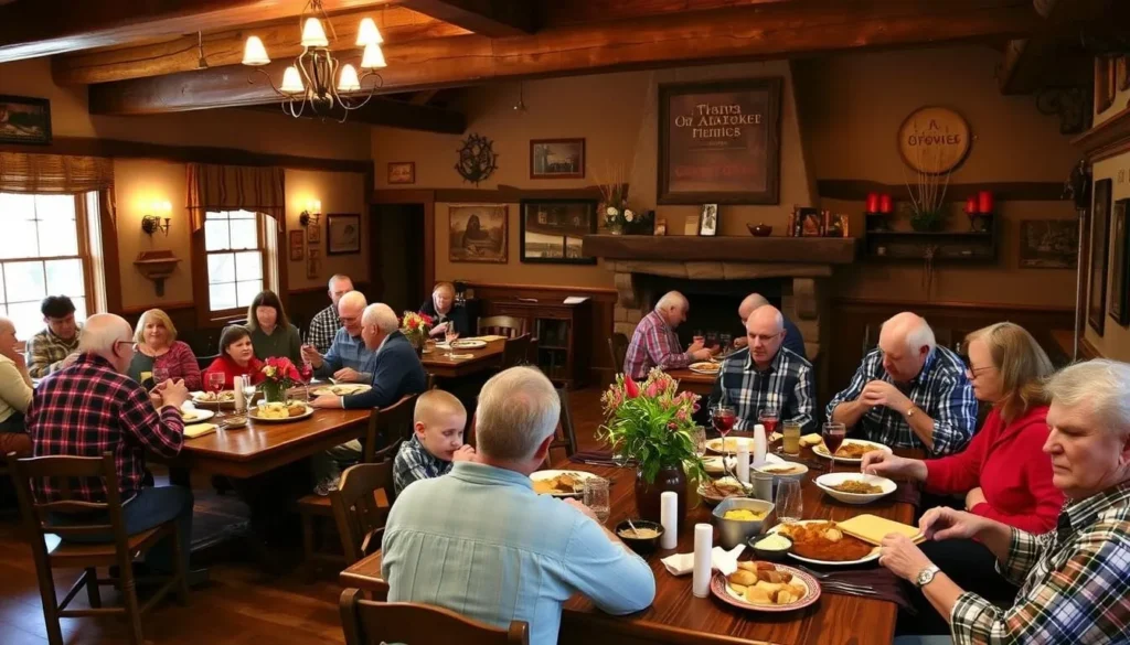 Ox Yoke Inn Amana family-style dining