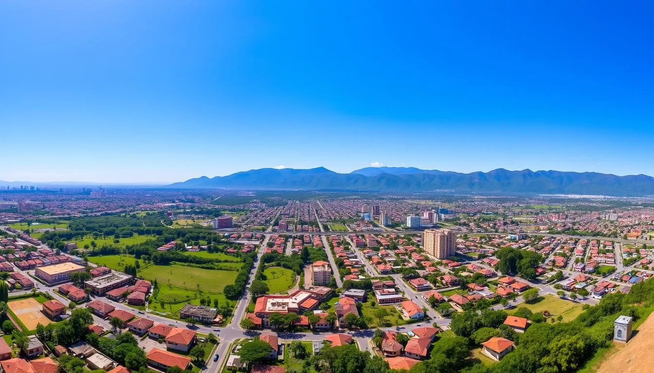 Panoramic-view-of-Bucaramanga-Colombia-with-mountains-in-the-background-and-the-city-spread-1 Panoramic view of Bucaramanga Colombia with mountains in the background and the city spread across the valley